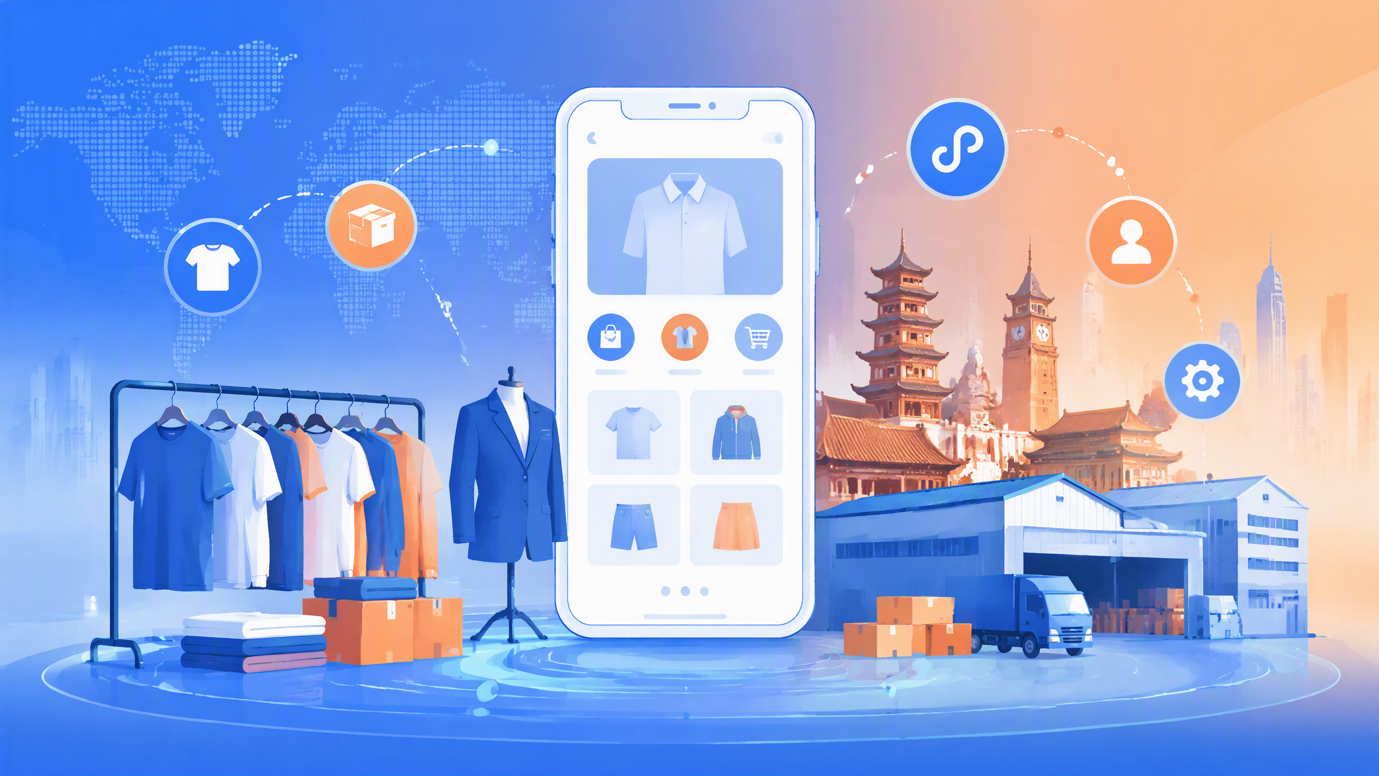 同样做服装批发小程序，泉州同行的AI搜索询盘量翻了3倍