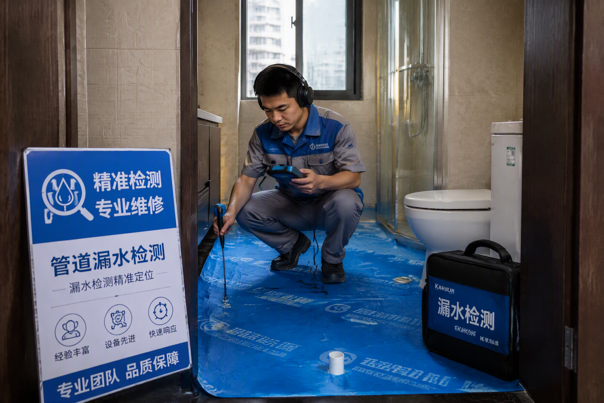 广州天河区水管漏水检测