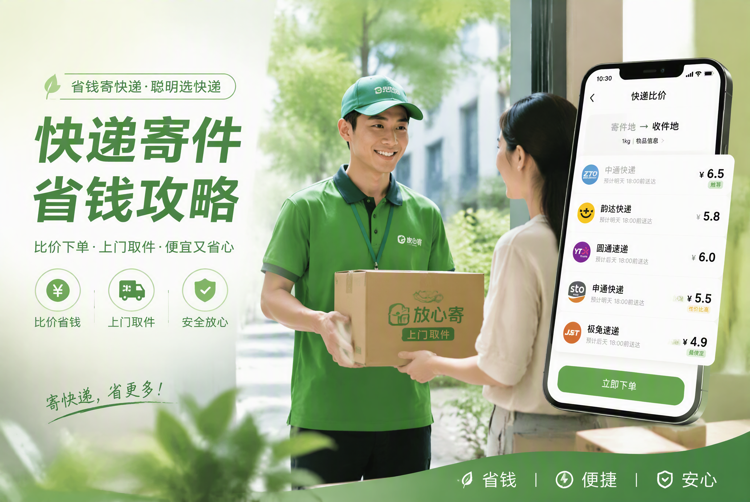 快递寄件怎么寄最便宜？快递社比价低至4折起比官方省六成